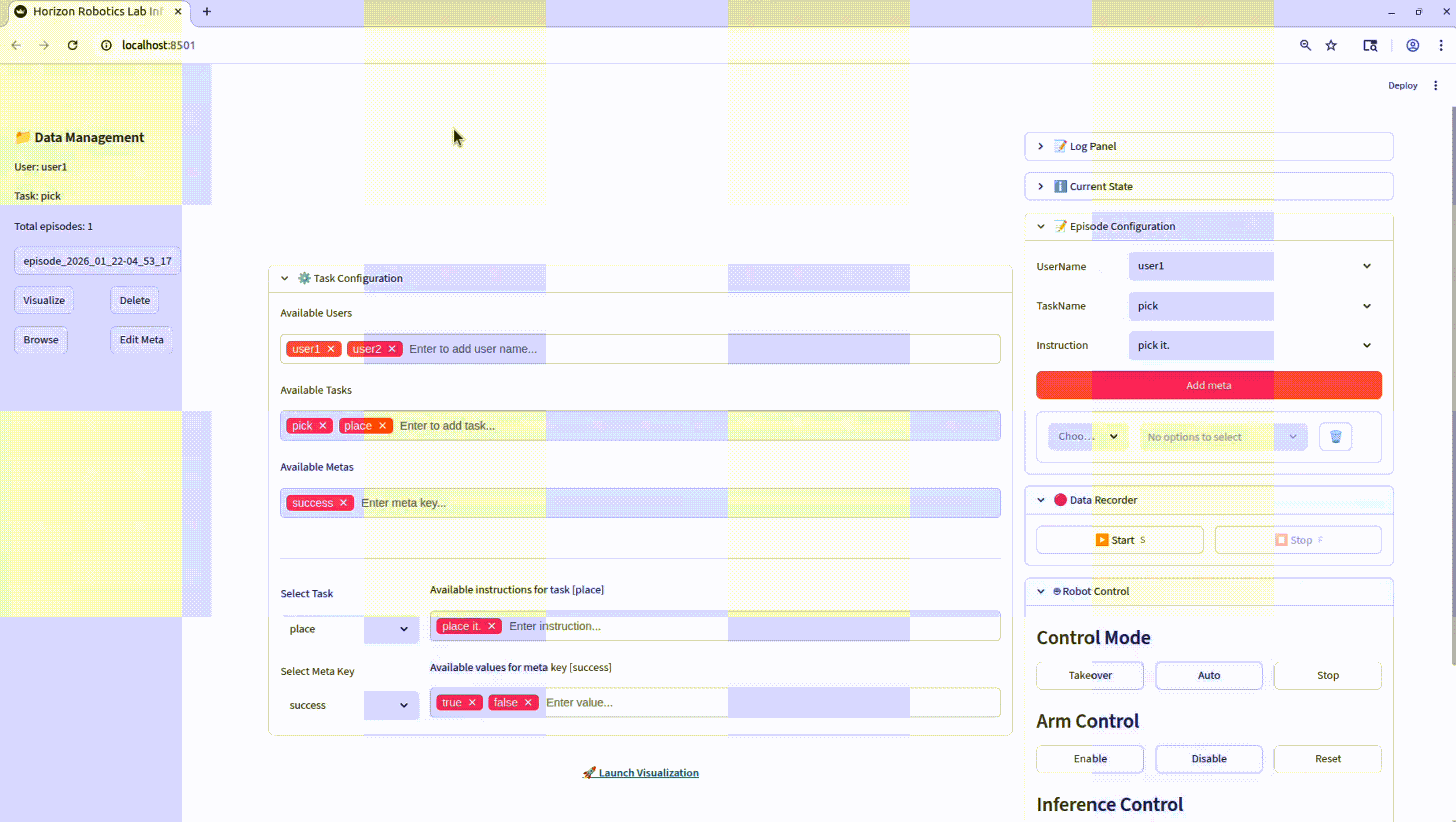 metadata configuration